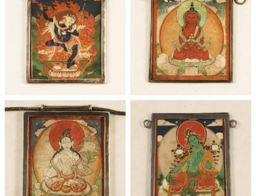 The Miniature Paintings of Mongolian Buddhism: Burhany Zurags