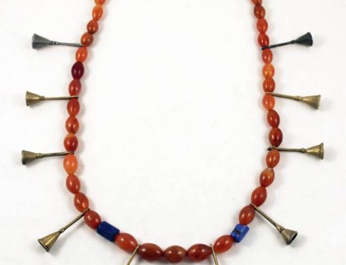 Naga carnelian necklace, NE India
