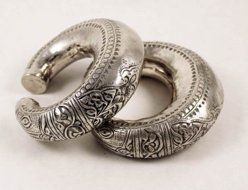 Pair of silver bracelets, Oman