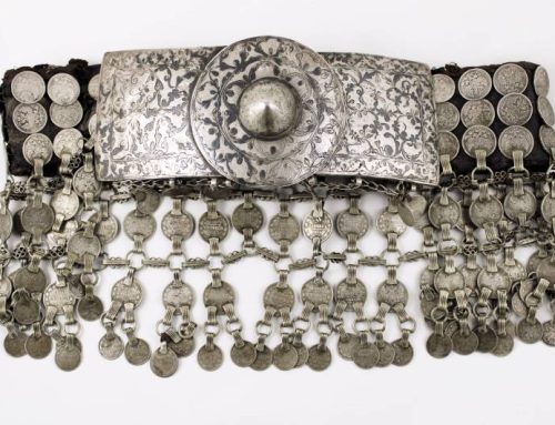 Silver belt with niello, Dagestan or Azerbaijan