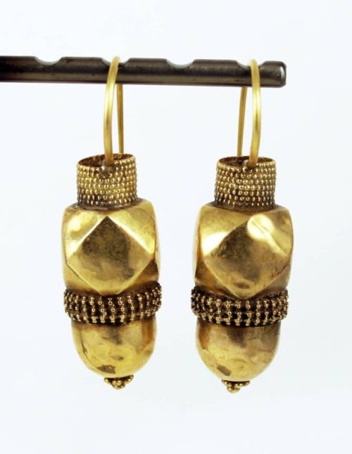 Indian gold earrings